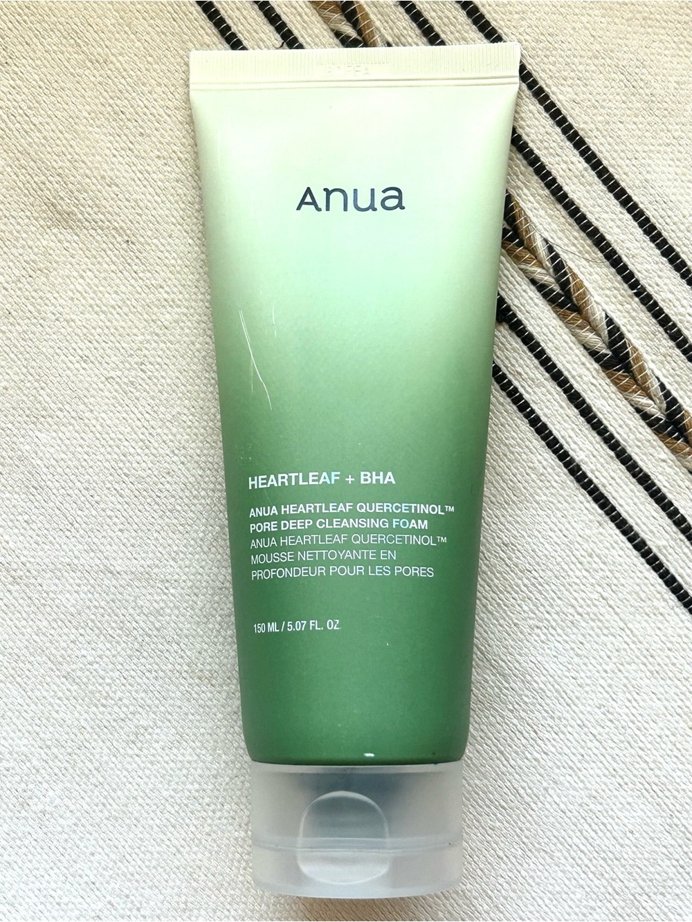 Anua Heartleaf + BHA Pore Deep Cleansing Foam 150ml New Sealed